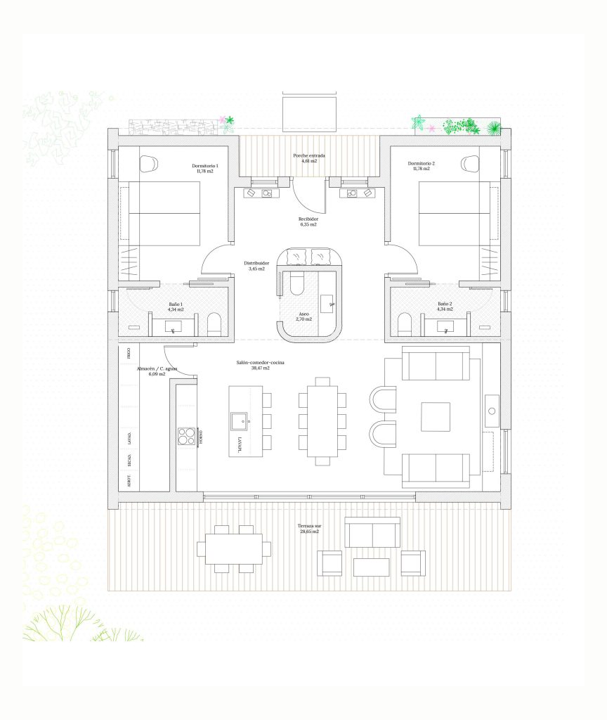 contactar paulaandresarquitectura plano